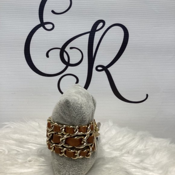 BOUTIQUE CHAIN LINK BRAIDED BRACELET - Picture 3 of 5